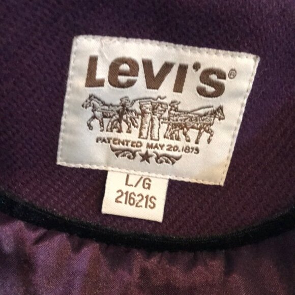 Levis Pea Coat Size L - Picture 9 of 11